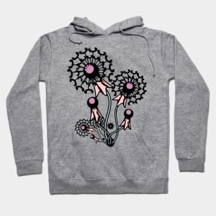 Dandelion Flower Vintage Design Hoodie